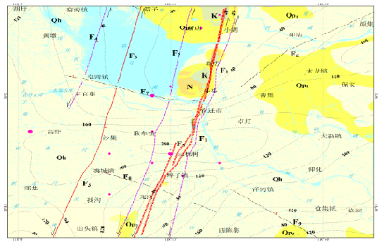 宿迁市区部分储备地块F5断裂活动性及地壳稳定性（地震安全性）评价